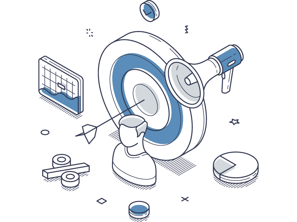 Illustration of AI-driven growth from a digital marketing consultant.