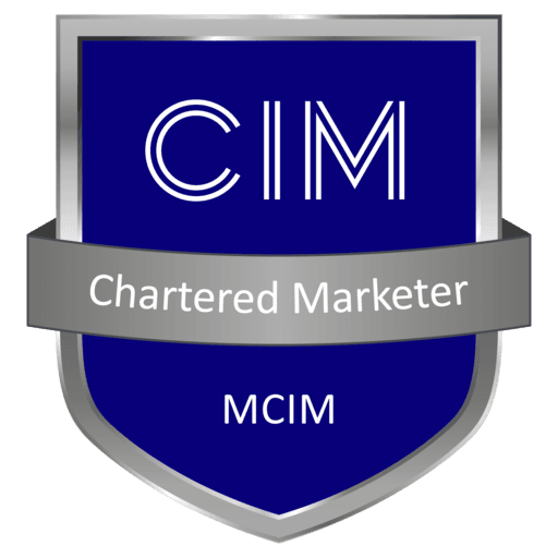 CIM Chartered Marketer badge